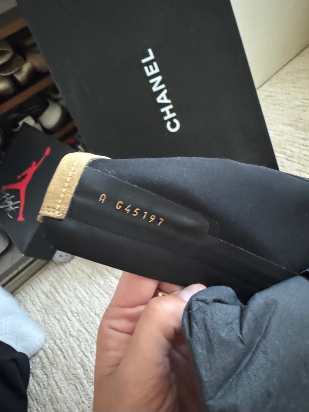 CHANEL Beige Suede Tall Boots with Platform Heel - Picture 2 of 11